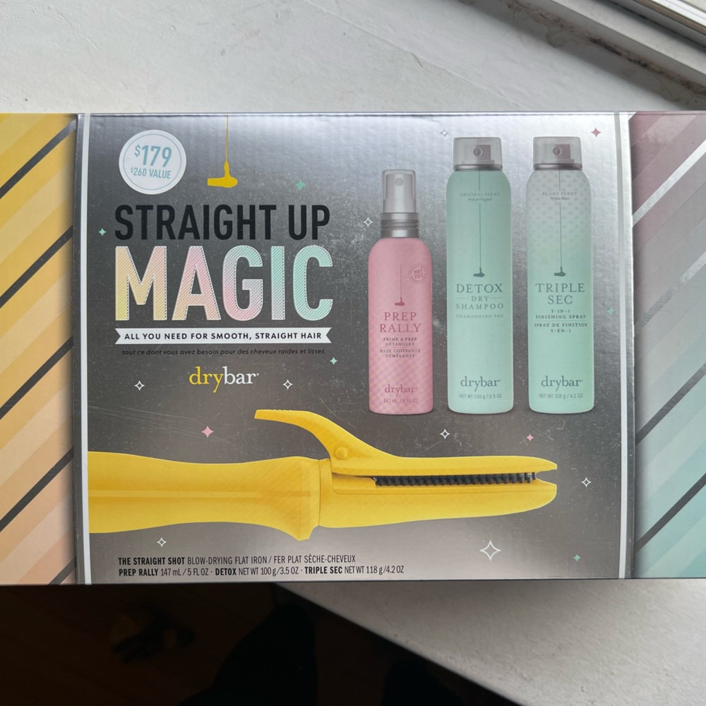 DRY BAR STRAIGHTENER KIT